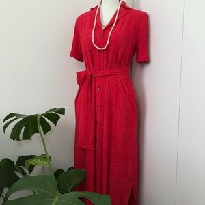 👗Maeve belted shirt dress